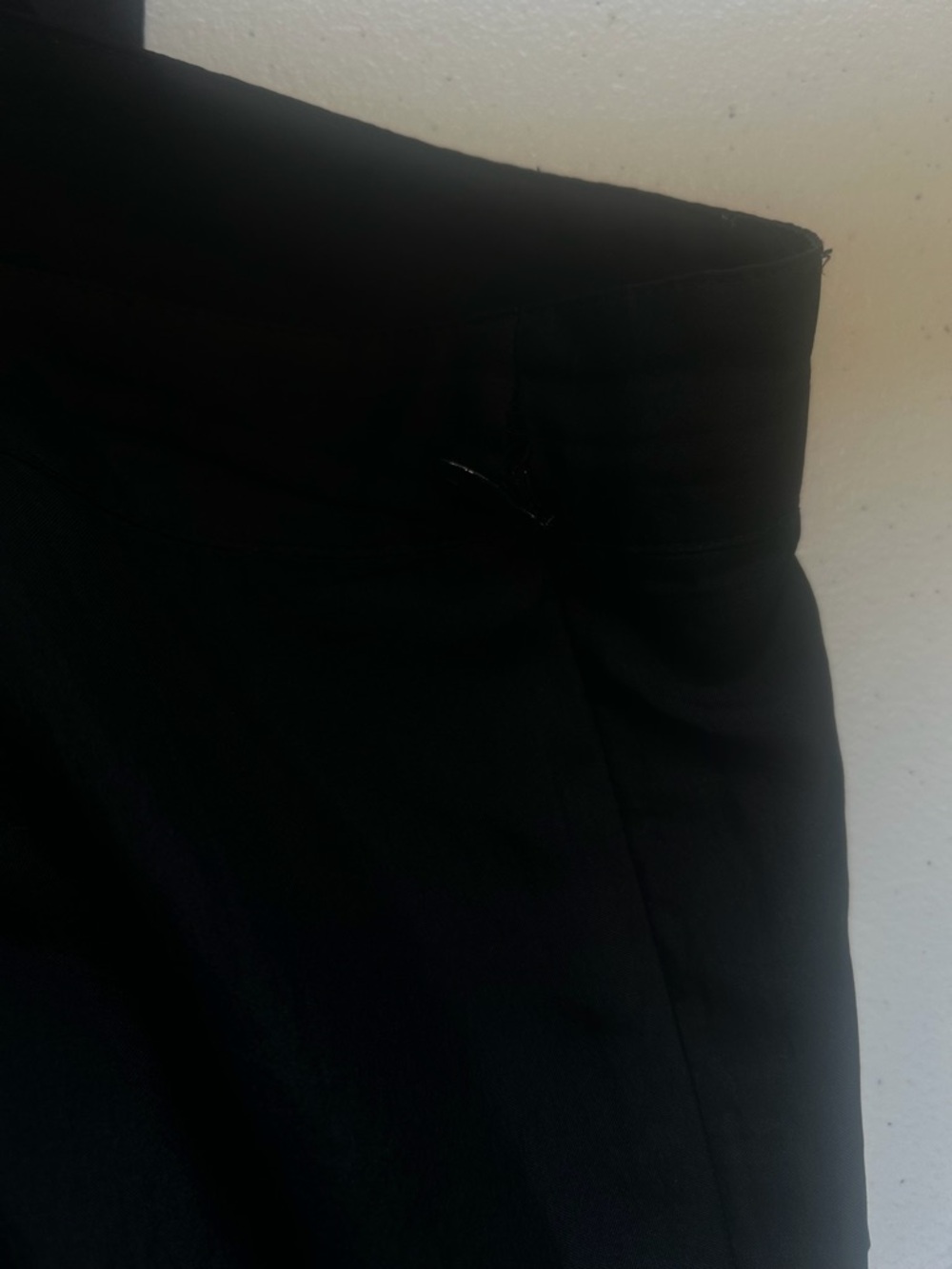 Eileen Fisher 100% Silk Black Habutai Dress Maxi Tiered Peasant summer size 2X - Picture 10 of 11